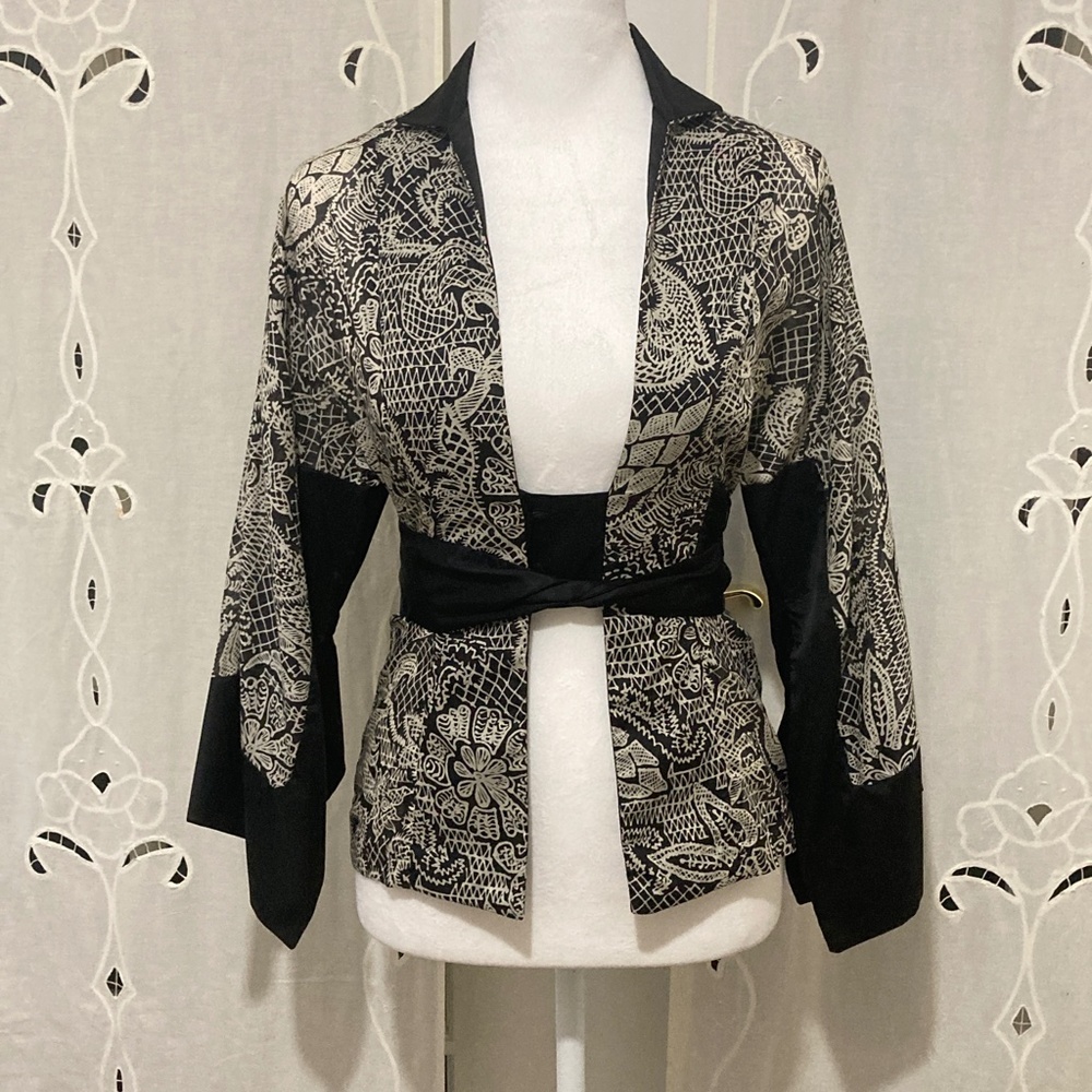 Stunning Kimono Style Top, Fine 100% Cotton, Made in the USA